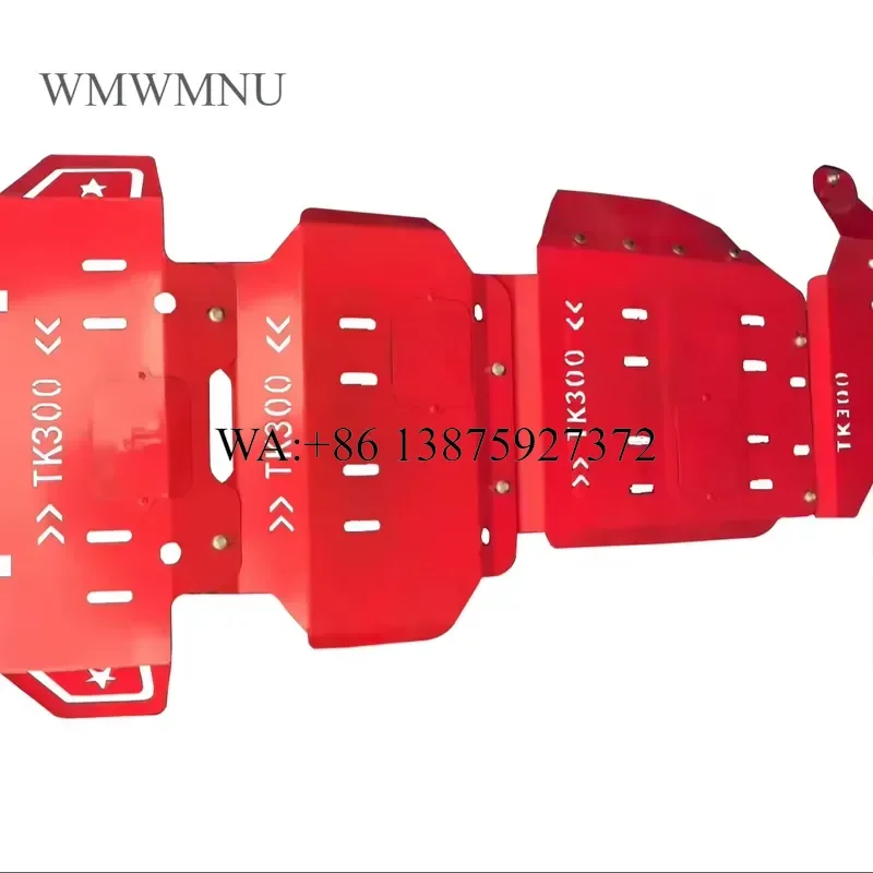 Wmwmnu New Vipera Chassis Guard for TANK 300 CG1 3.7mm Mn Steel and 5mm AI Alloy Retrofit Upgrade