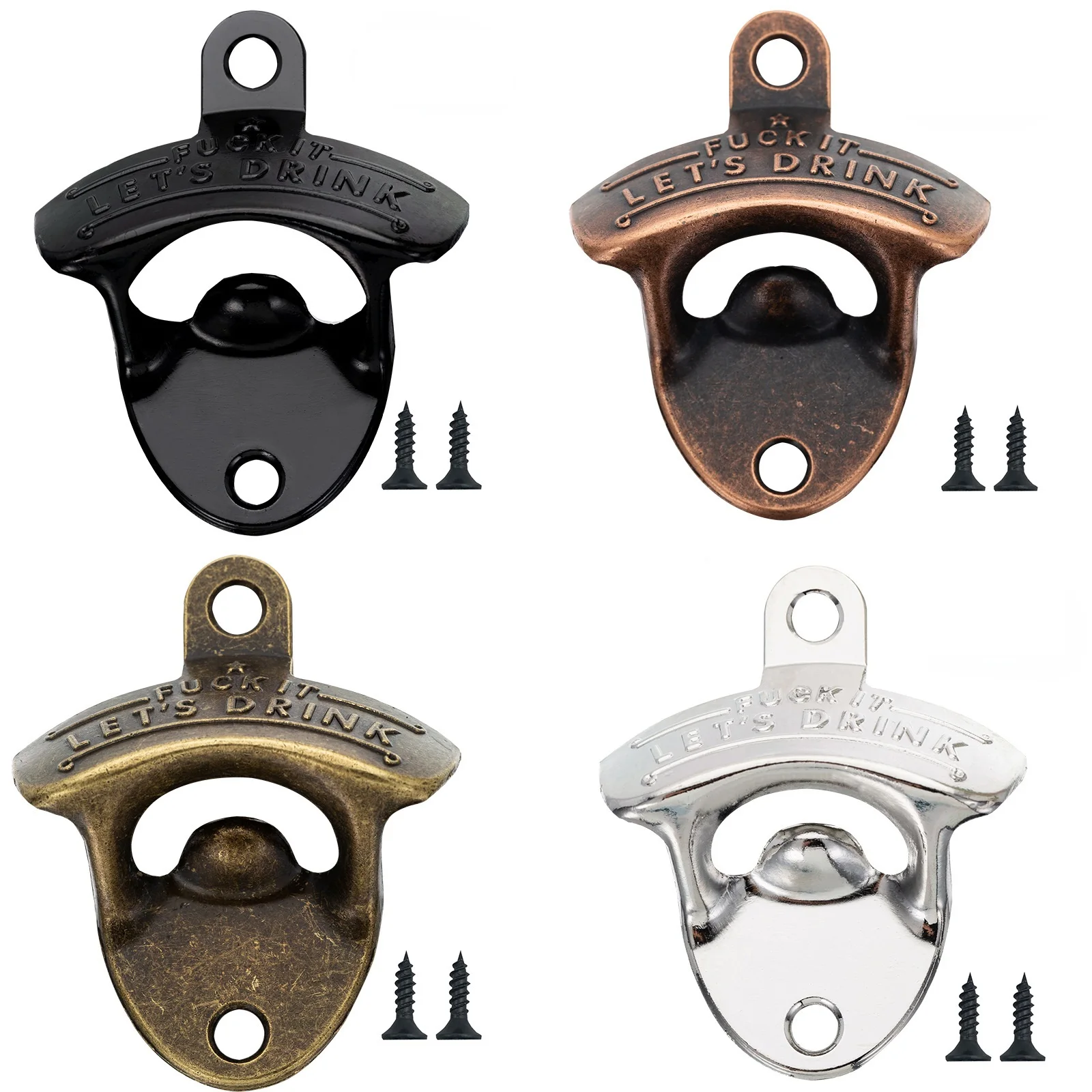 Alloy Wall Mount Bottle Opener Beer Opener