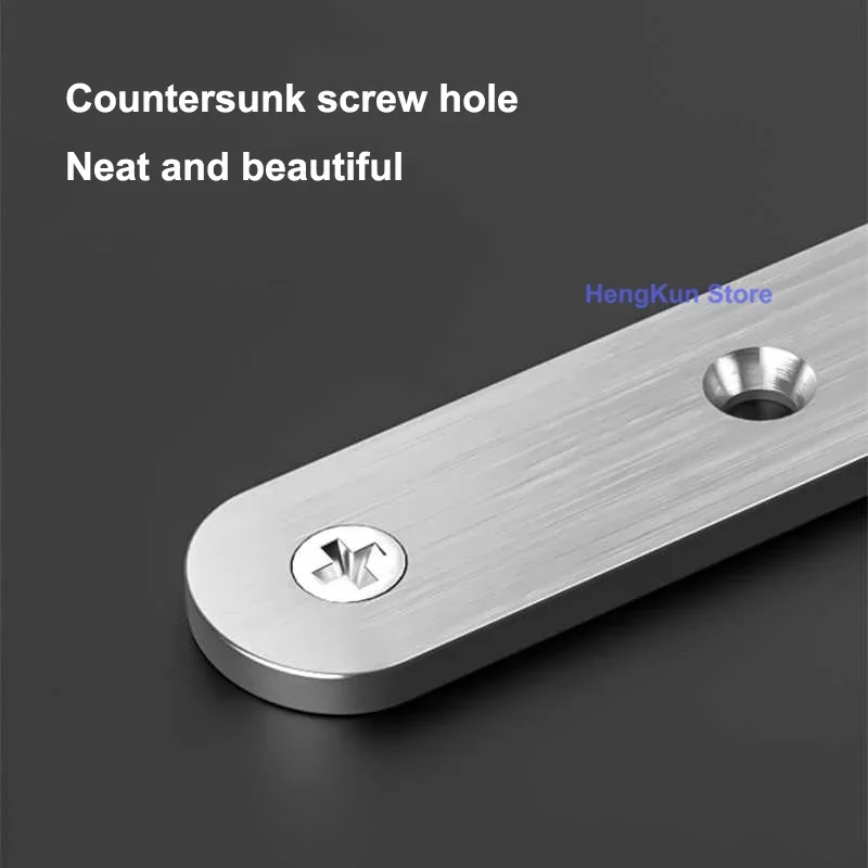 Stainless Steel Brackets Straight Repair Flat Straight Fixing Straight Brackets Corner Code Repair Fixing Brackets