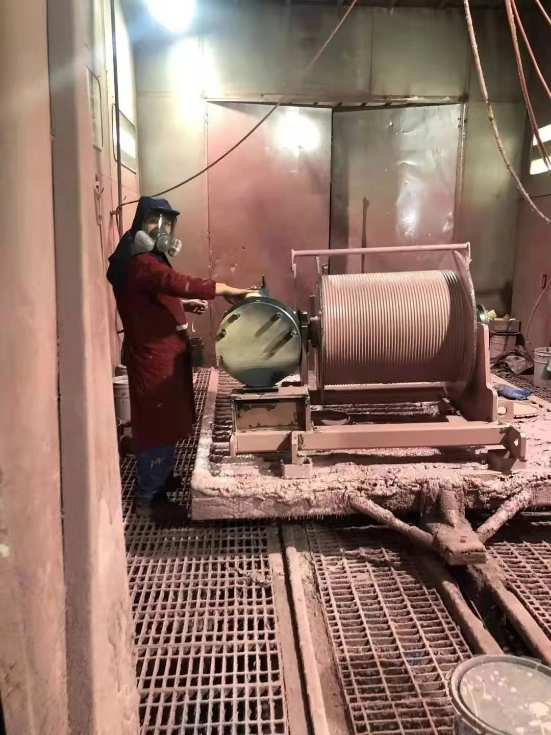 آلة التنظيف بالبخار الصناعية ذات الضغط العالي لتنظيف بقع الزيت الثقيل في المعدات الصناعية #3