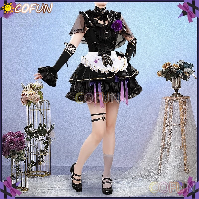 

COFUN [Customized] Virtual VTuber Hoshikawa Sara Cosplay Costume For Halloween Christmas YouTuber Role Play Comic Con Game Dress