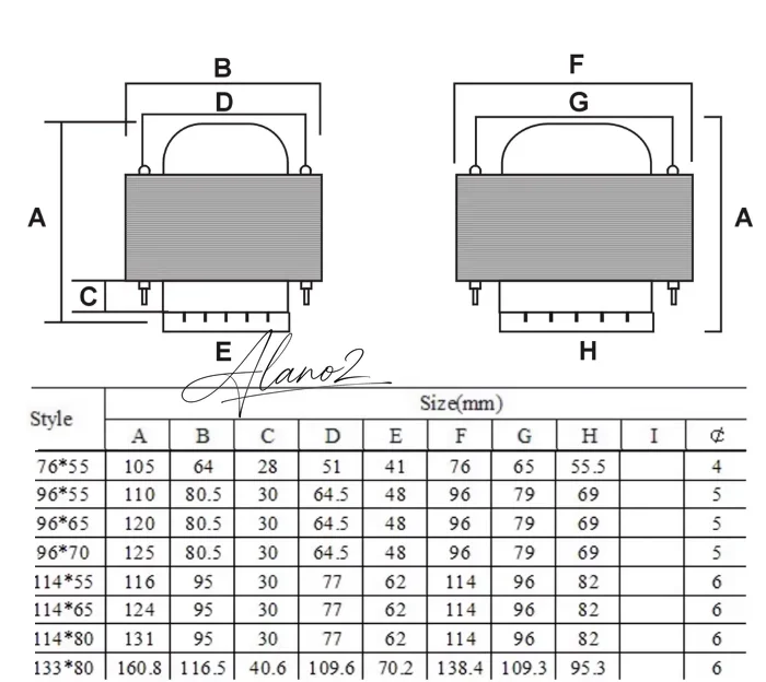 Z11 Iron Core 211/845/805/GM-70 Combined Split Single-ended Bile Machine Power Transformer Cow 400W