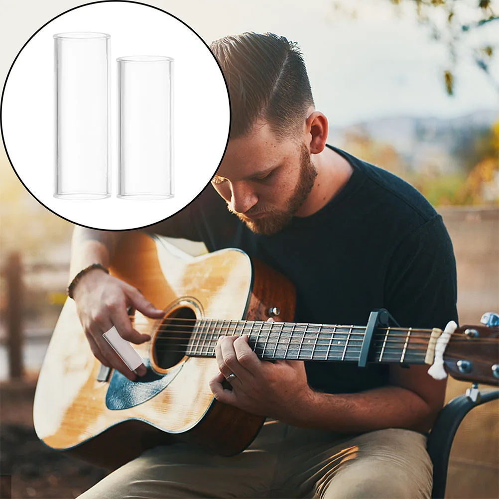 

6pcs Finger Slider For Electric Bass Acoustic Guitar Lightweight Durable Wearresistant Material Portable Ergonomic