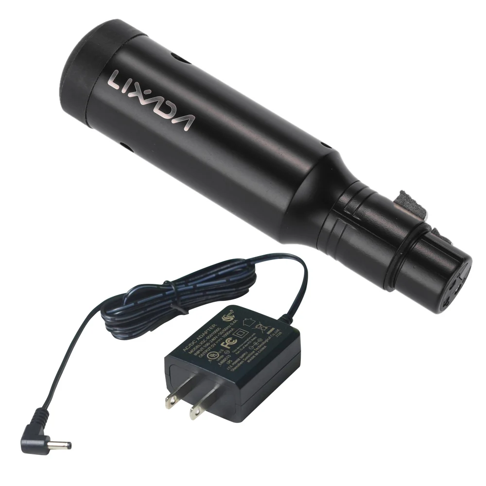 DMX512 قابلة للشحن 2.4G ISM DMX512 اللاسلكية 3 دبابيس أنثى استقبال للمرحلة الاسمية ضوء التحكم عن بعد ملحق لاسلكي #1