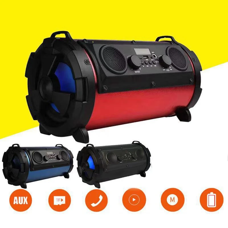 Multifunctional Bluetooth Outdoor Portable Speaker 30W High Power Subwoofer Suitable For Outdoor Parties