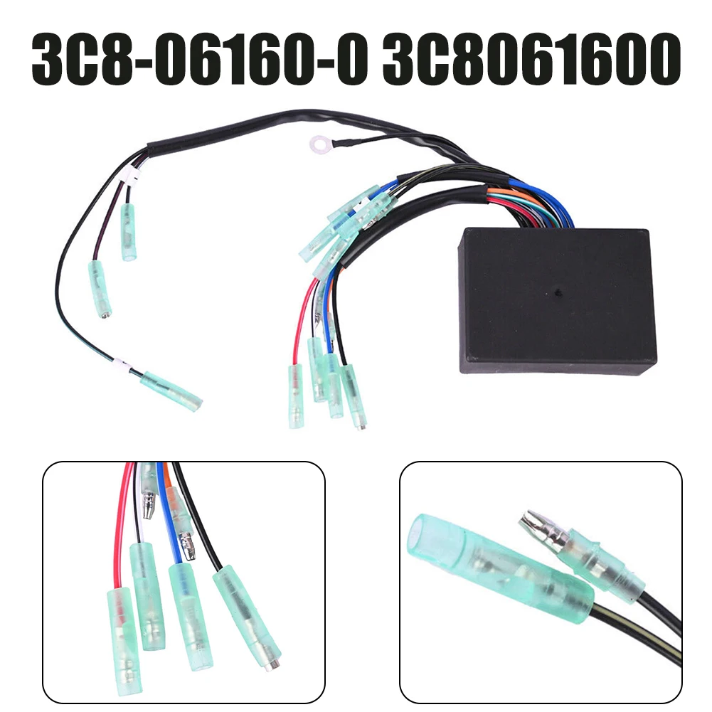 

For Nissan Outboard 40HP NS40D2 - 2-Stroke 2004 3C8-06160-0 Black Accessories Professional CDI IGNITION UNIT BOX