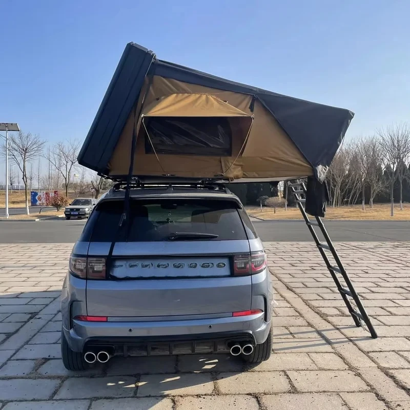 

Most Favorable Price for the New Product Hard-shell Roof Tent Camping Fully Automatic Car Roof off the Ground