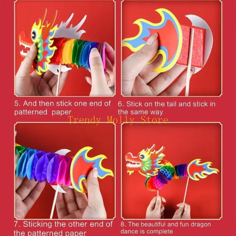 N5KB DIY Dragon Dance Papie