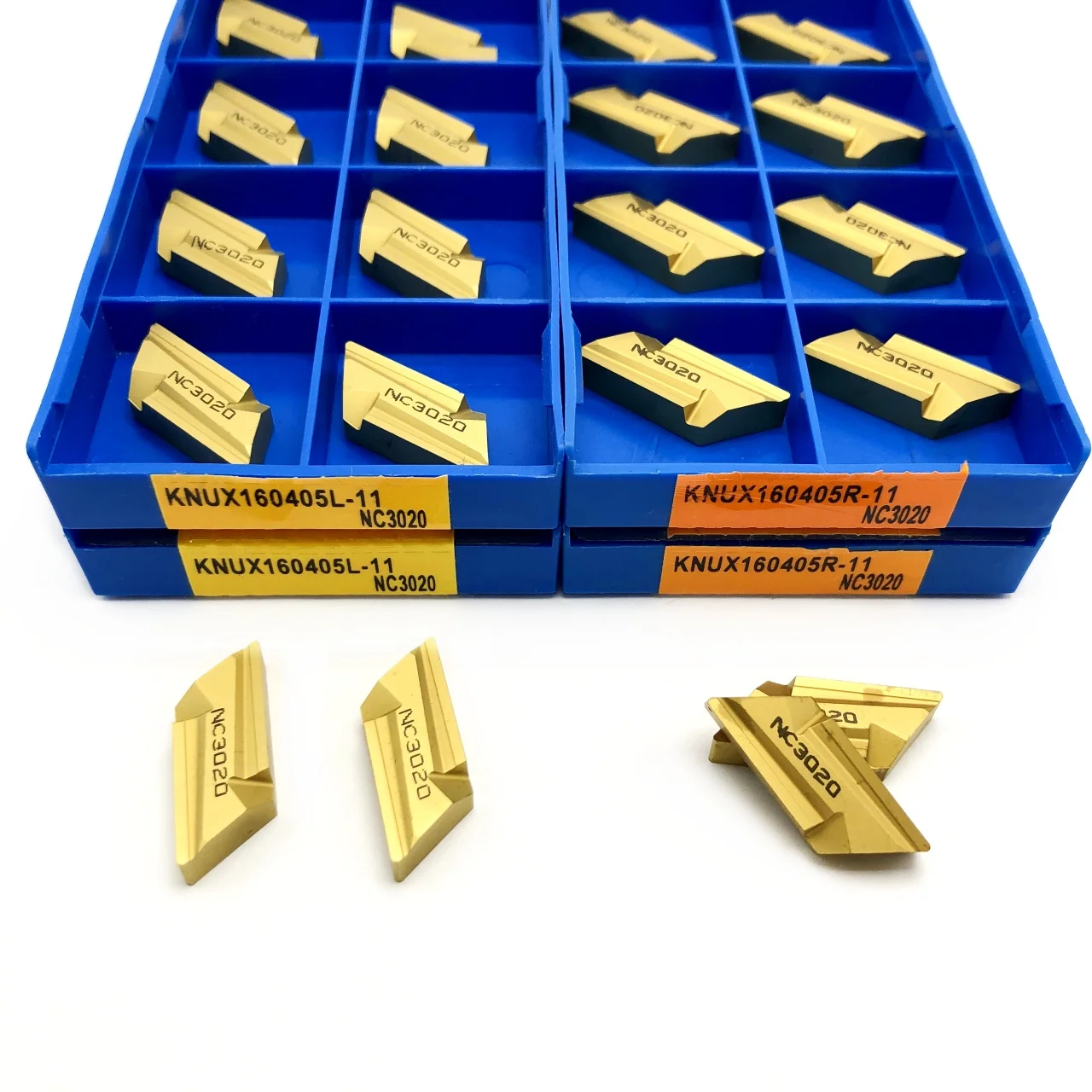 

KNUX160405R NC3020 KNUX160405L NC3020 вставка из карбида вольфрама Замена KNUX 160405 стальной обрабатывающий режущий инструмент токарная обработка с ЧПУ