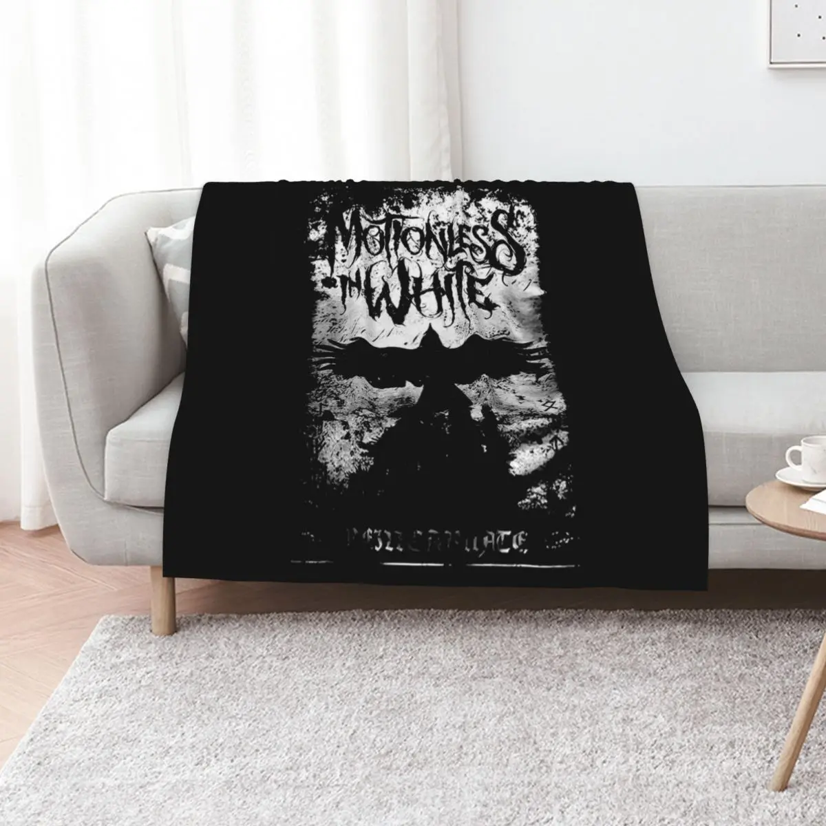 Motionless in White vintage Throw Blanket cosplay anime Flannels wednesday blankets ands heavy to sleep Blankets
