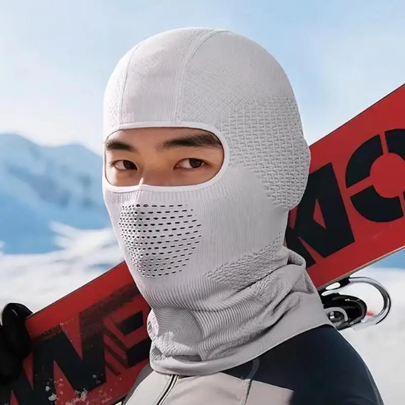 وشاح حراري شتوي ثلجي لركوب الدراجات قناع وجه كامل بالاكلافا مقاوم للرياح في الهواء الطلق دراجة نارية رياضية للتزلج وركوب الدراجات غطاء للرقبة غطاء بطانة #1