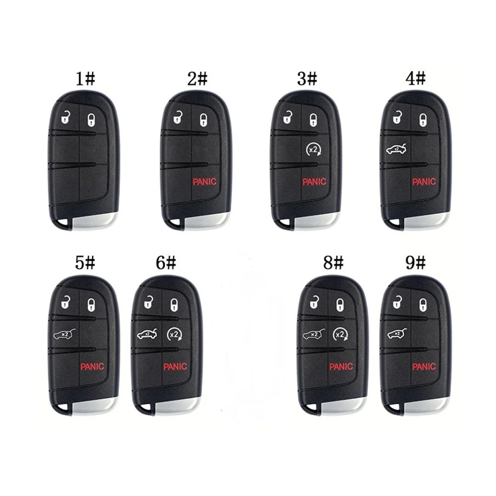 

2/3/4/5 BTN Smart Key Shell For Chrysler/Jeep Grand Cherokee for Dodge Challenger 392 HEMI DAYTONA Charger Challenger Scat Pack