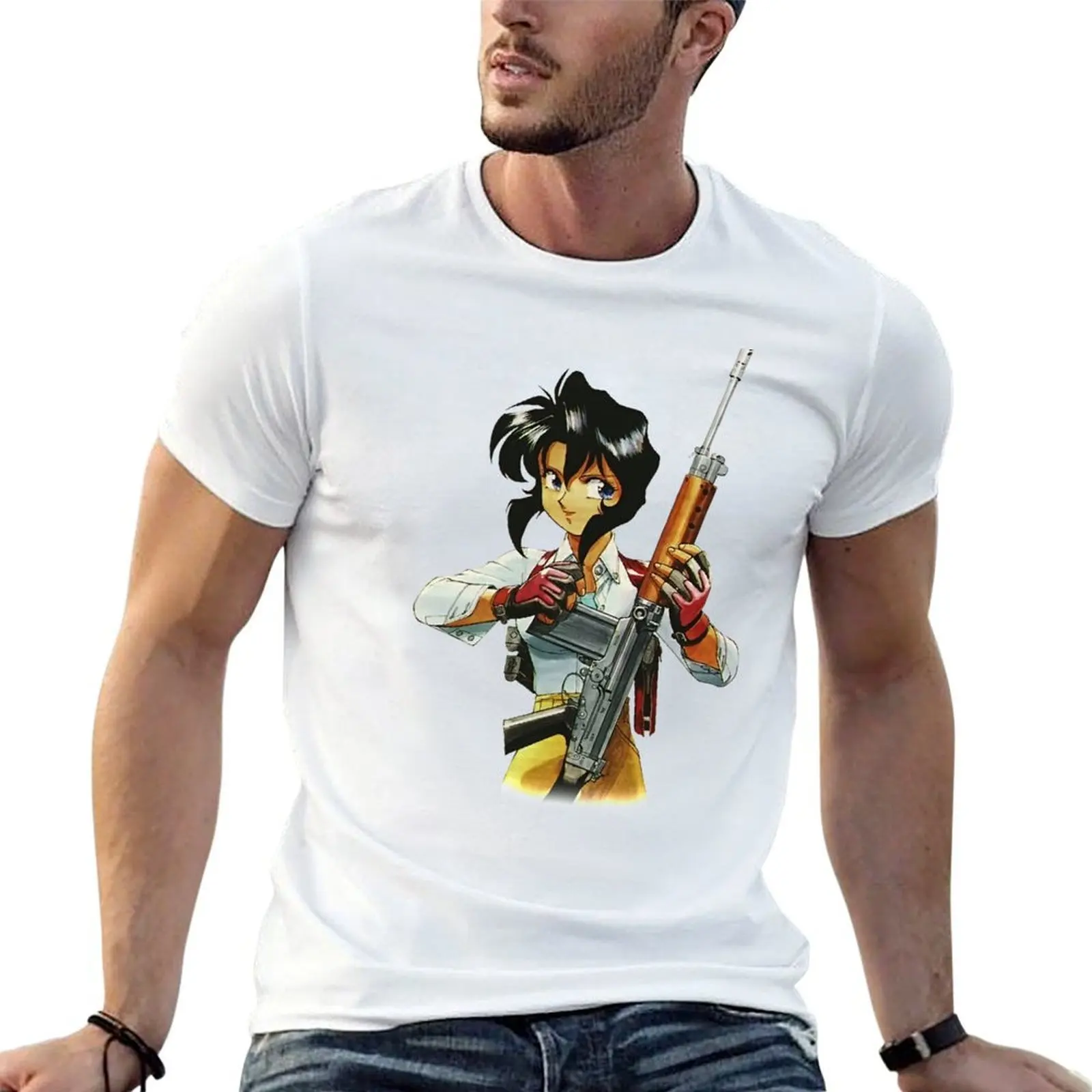 

Irene Rally Vincent | Gunsmith Cats T-Shirt t shirts for man slim fit cotton t shirts man 100% T-Shirt