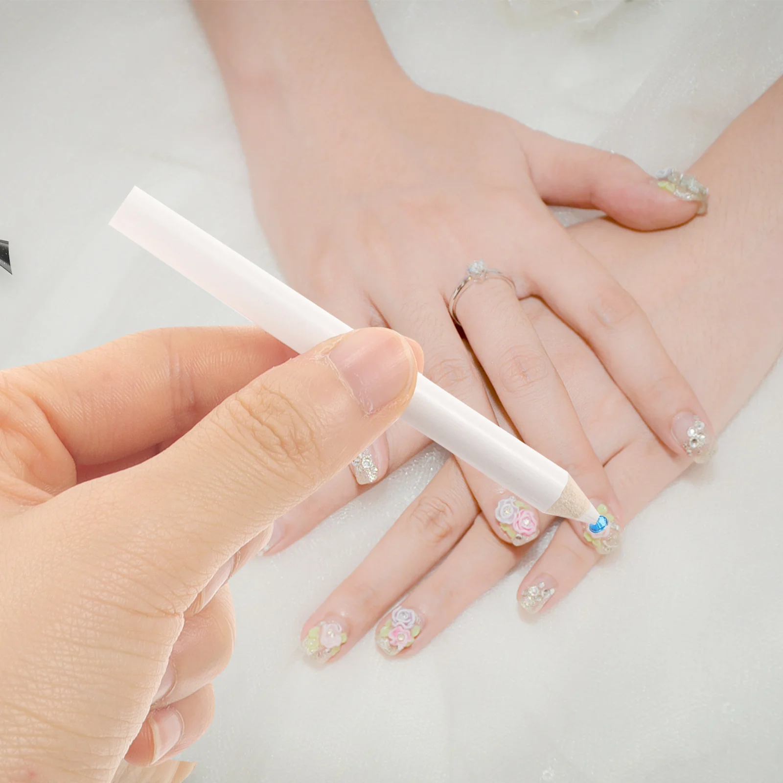 20Pcs Nail art Punkt Bohrer Stifte Maniküre Wachs Punktierung Werkzeuge Nail art DIY Zubehör Kreative Maniküre Versorgung Edelsteine Perlen pflücken