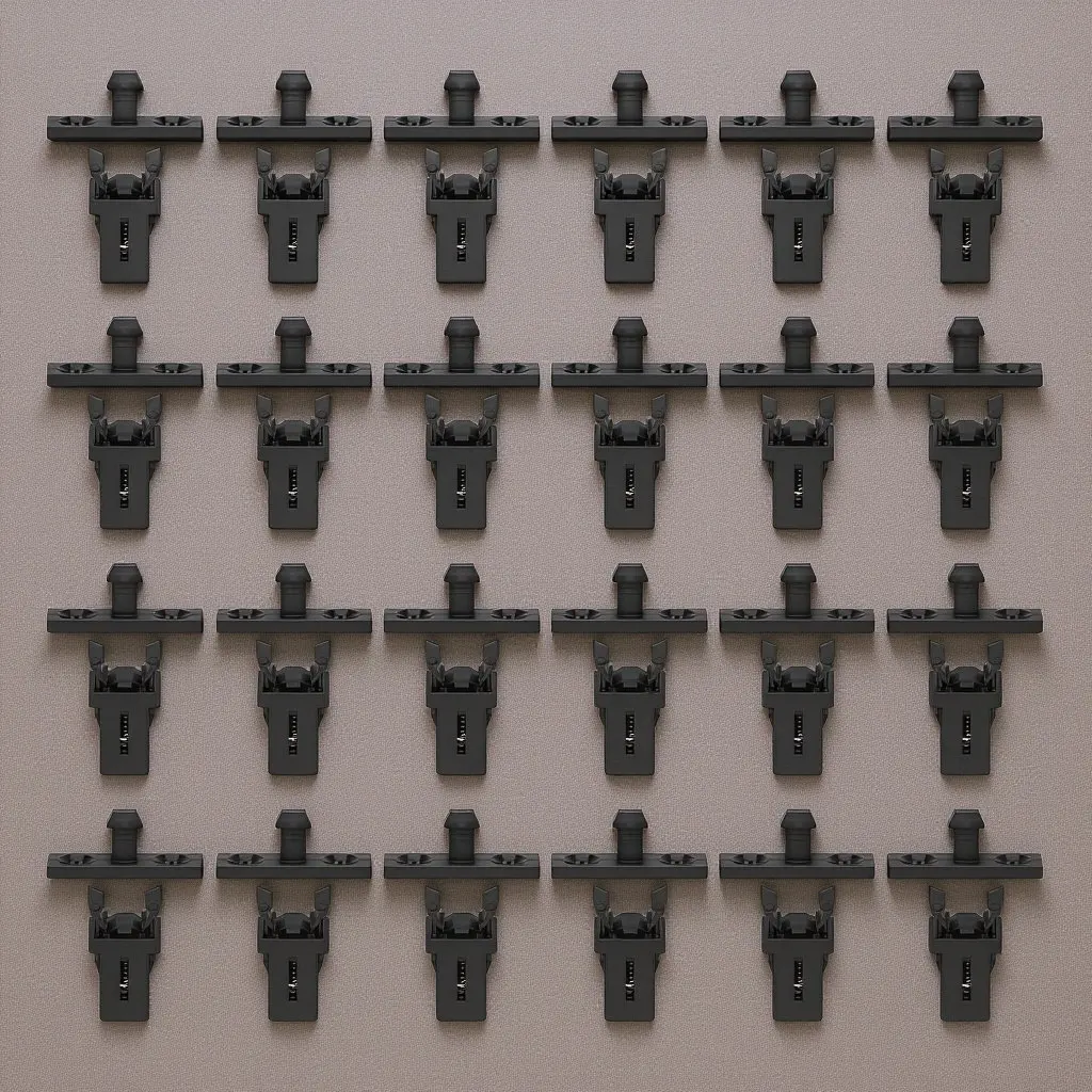 

Комплект аксессуаров для мусорного бака: утолщенный пластиковый замок для крышки мусорного ведра, надежная фиксация, для дома, отеля, улицы, запасные части