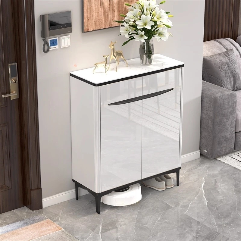 غرفة المعيشة صالون خزانة خذاء رف عمودي صانع الأحذية مقاعد البدلاء المنظمون خزانة خذاء الدولاب Szafki Do Salonu أثاث المدخل