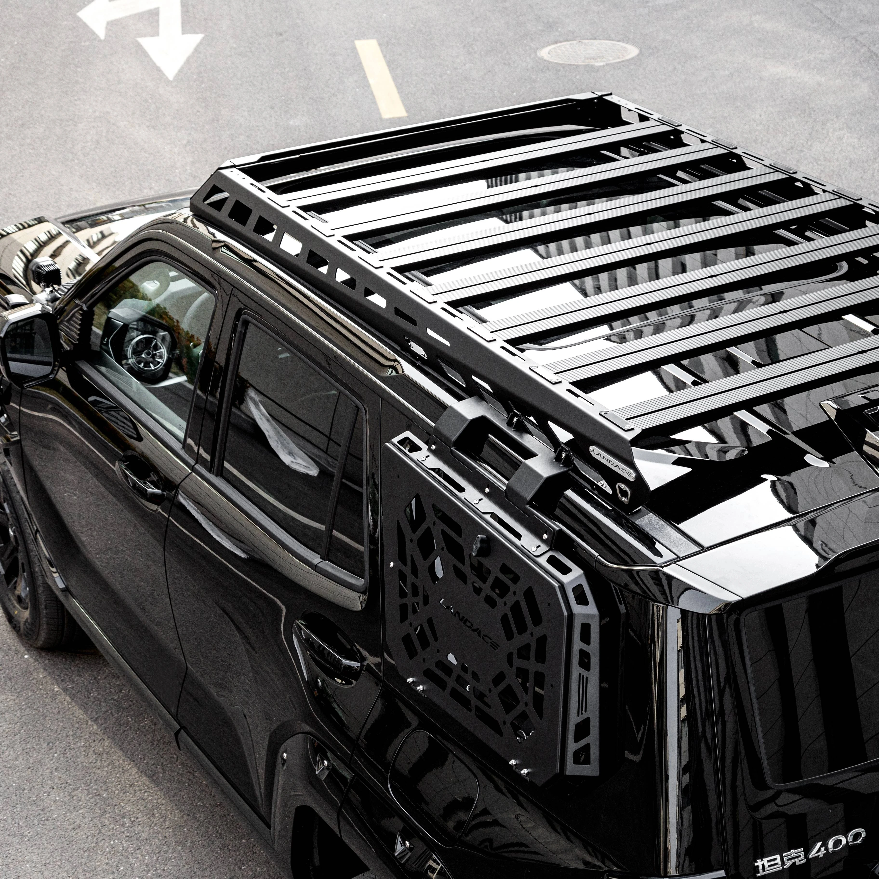 

Offroad 4x4 Accessories Car Roof Rack Lift Universal Aluminum Roof Bar Car Roof Rack for 400