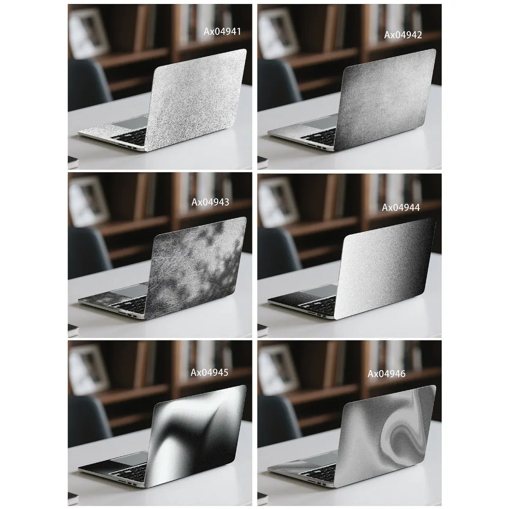 Minimal Solid Speckle Matte Texture Anti Scratch Protective Laptop Stickers for MacBook Aesthetic Notebook Ornamental Sticker