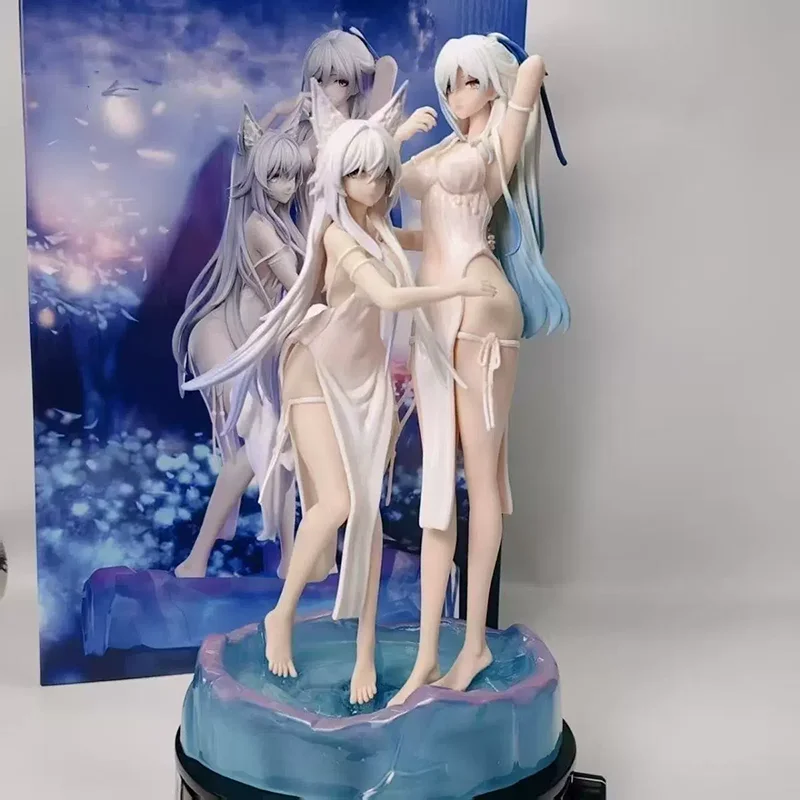 

Аниме-фигурка Honkai Star Rail Jingliu Bai Xian Hakimi, статуэтка GK, коллекционная модель из ПВХ, украшение для рабочего стола для фанатов аниме и отаху.