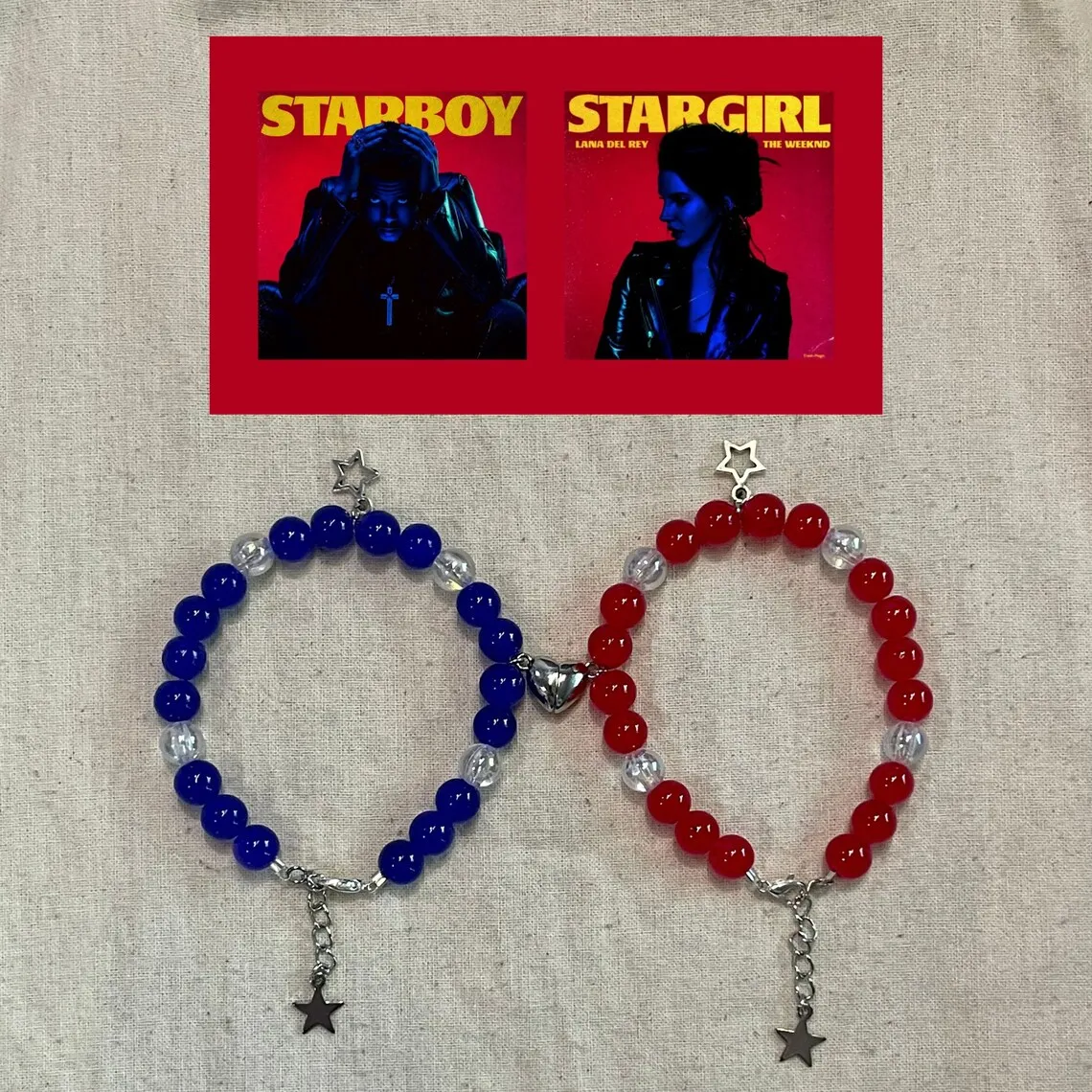 Stargirl and Starboy Matching Bracelets shadesofjewelss 4.5 out of 5 stars