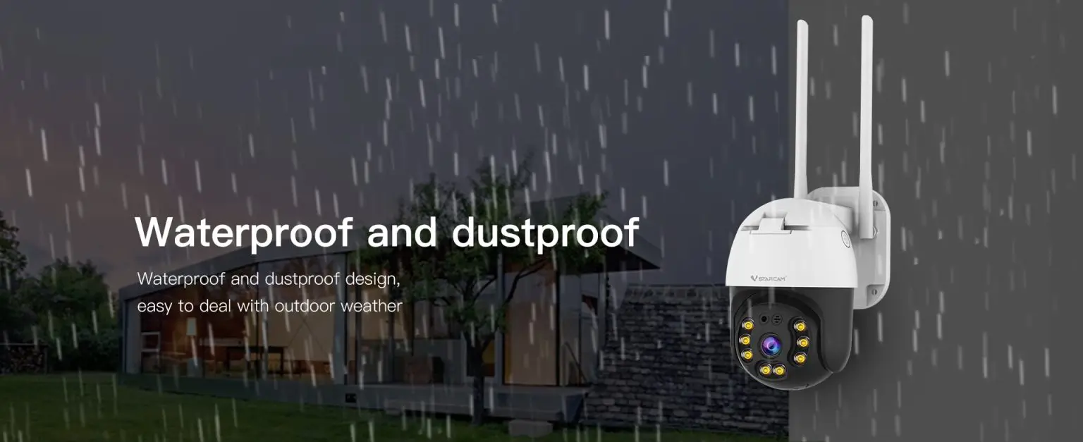 Vstarcam CS64 O-Kam 3MP 1296P 360 градусов Беспроводная PTZ IP-камера AI Humanoid Автоматическое отслеживание дымовой сигнализации Монитор домашней безопасности CCTV