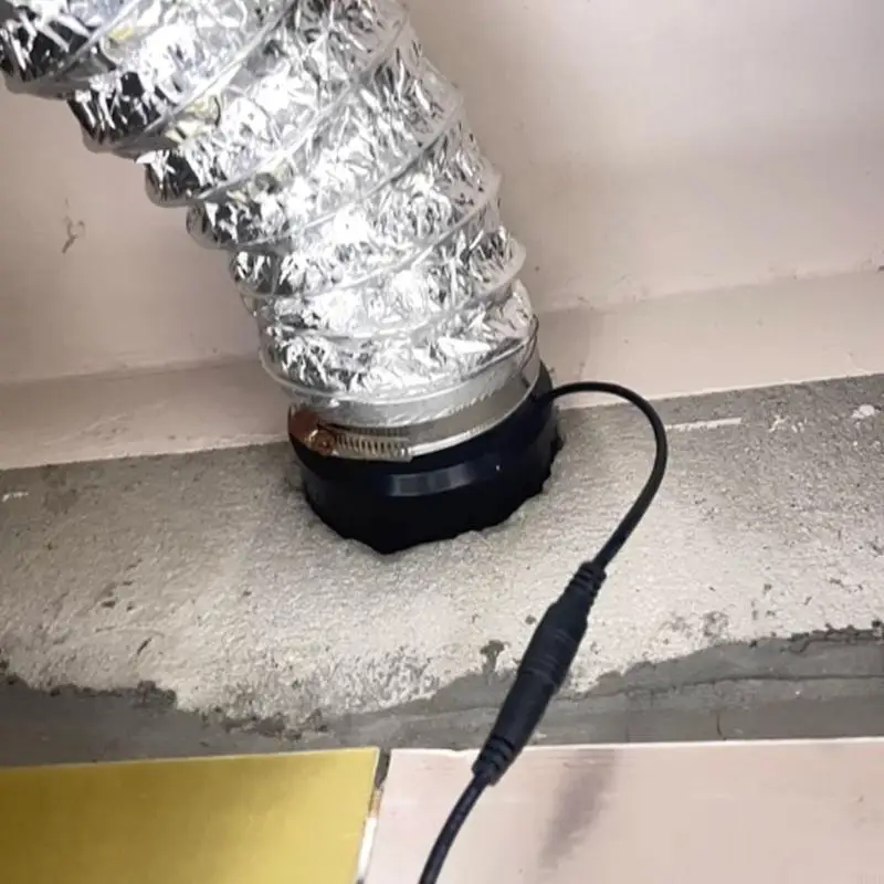 مروحة عادم بمروحة مدمجة موفرة للطاقة H58C لتهوية قوية في منطقة صغيرة