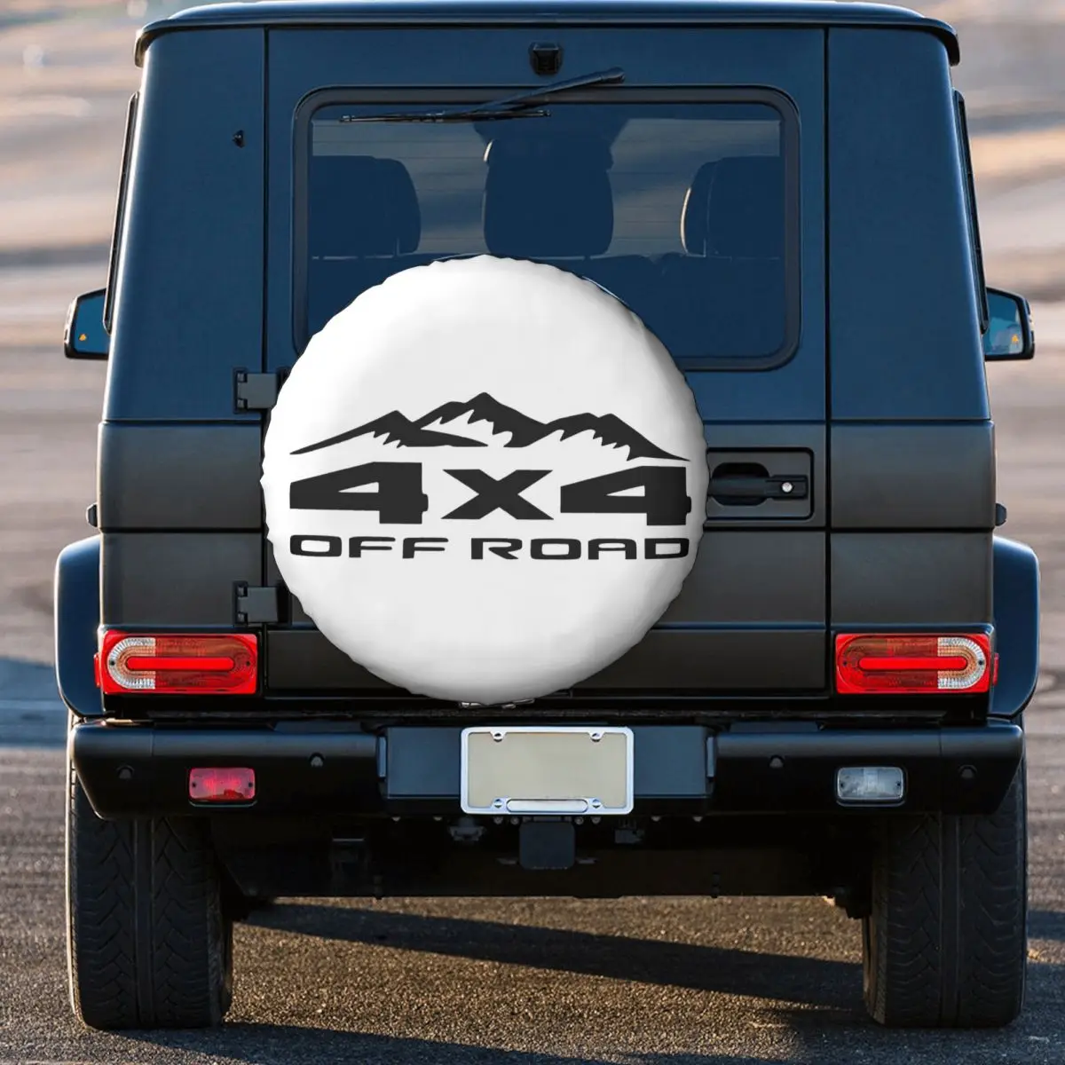 Custom 4X4 Off Road Mountain Spare Wheel Cover Universal for Hummer 4WD SUV Custom Tire Protector 14\