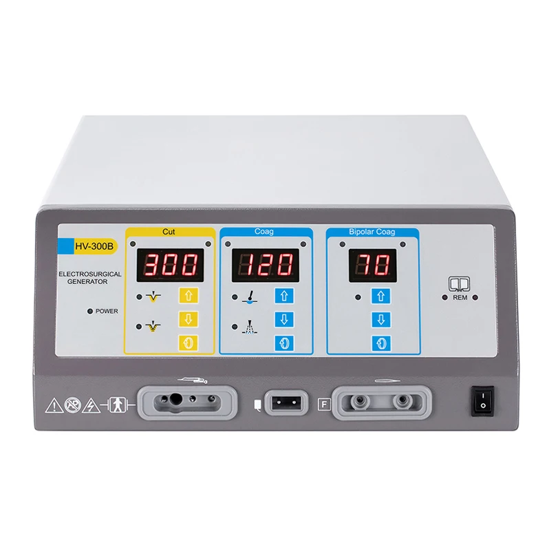 

High Frequency Electrosurgical Generator Surgical Electrocoagulator Bipolar ESU Veterinary Electrocautery