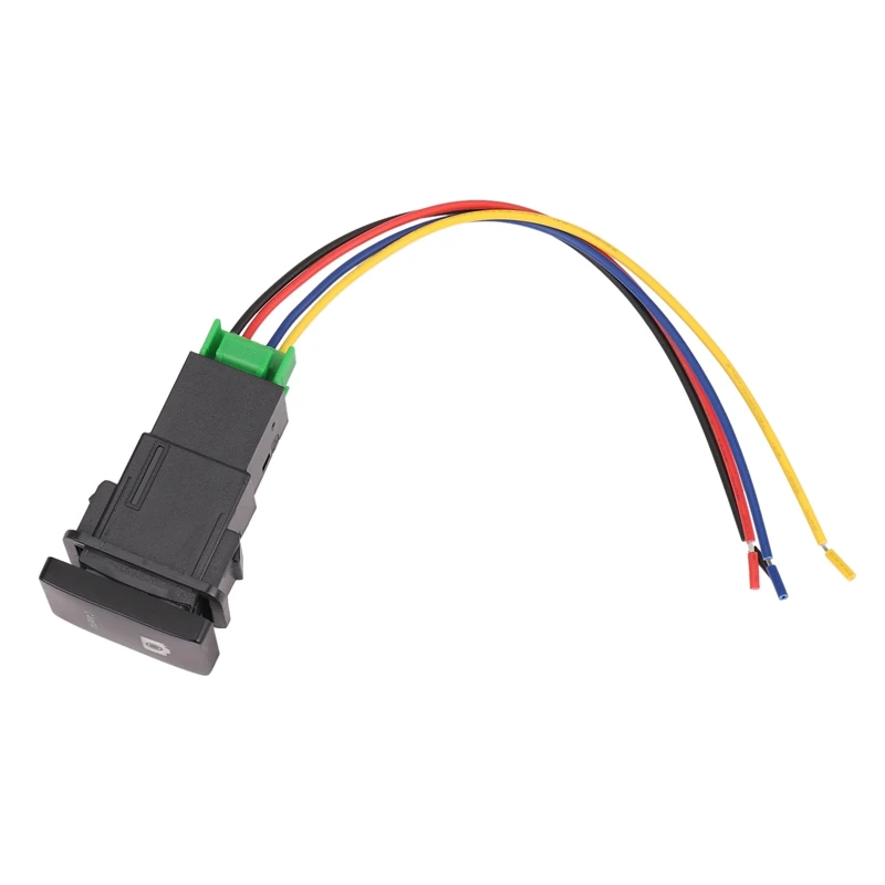 토요타 랜드크루저 야리스 RAV4 용 LED 조명 스위치, 자동-33x22mm, 12V 블루, 블랙