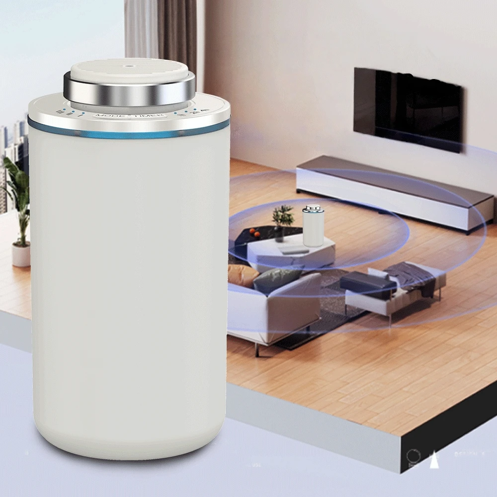 ناشر رائحة الزيوت العطرية بالموجات فوق الصوتية بدون ماء من النوع c مع زيت 200 مل لغرفة النوم والمرحاض والمنتجعات الصحية 100cbm #6