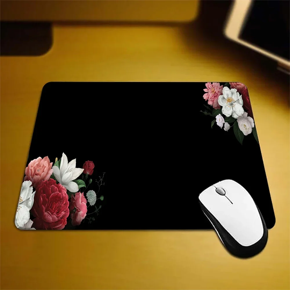 خمر زهرة الألعاب حصيرة الكمبيوتر لوحة المفاتيح Mausepad مكتب الملحقات ماوس حصيرة مكتب السجاد ميسا ألعاب تمديد الوسادة Deskmat