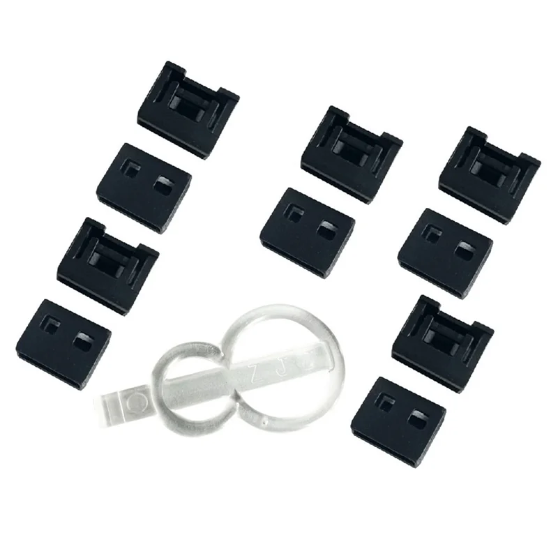 10 Stuks Usb Stof Plug Oplader Poort Cover Cap Usb Security Lock Universele Stofdichte Beschermer Pc Notebook Laptop