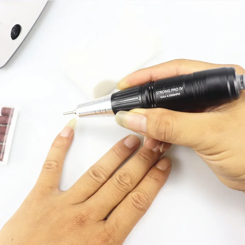 LAAOVE-taladro eléctrico de uñas con mango profesional, máquina pulidora de uñas con micromotor 210, 45K, herramientas de arte de uñas, nuevo