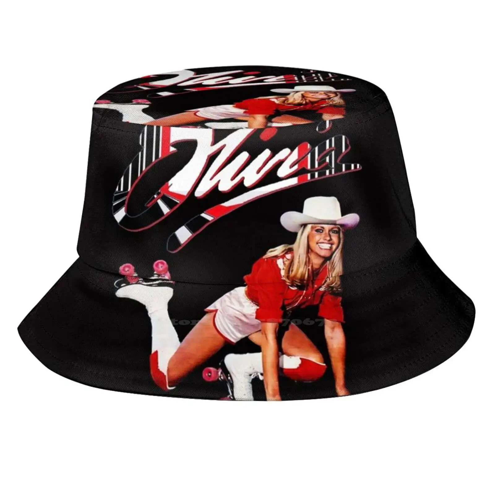 Olivia Newton - John Roller Disco Xanadu 1980s Unisex Summer Cap Sunscreen Hat Olivia Newton John Roller Disco Xanadu 1980s Koal