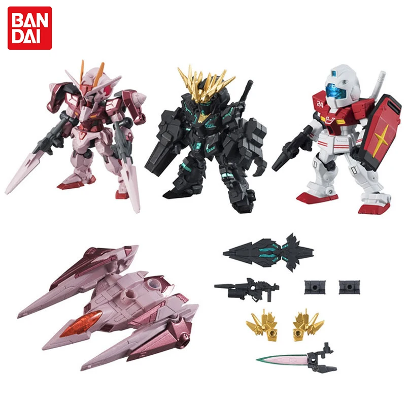 Bandai Original Gundam Gashapon MOBILE SUIT ENSEMBLE MSE Anime The Witch From Mercury Action Figure Model collection Toys Gifts