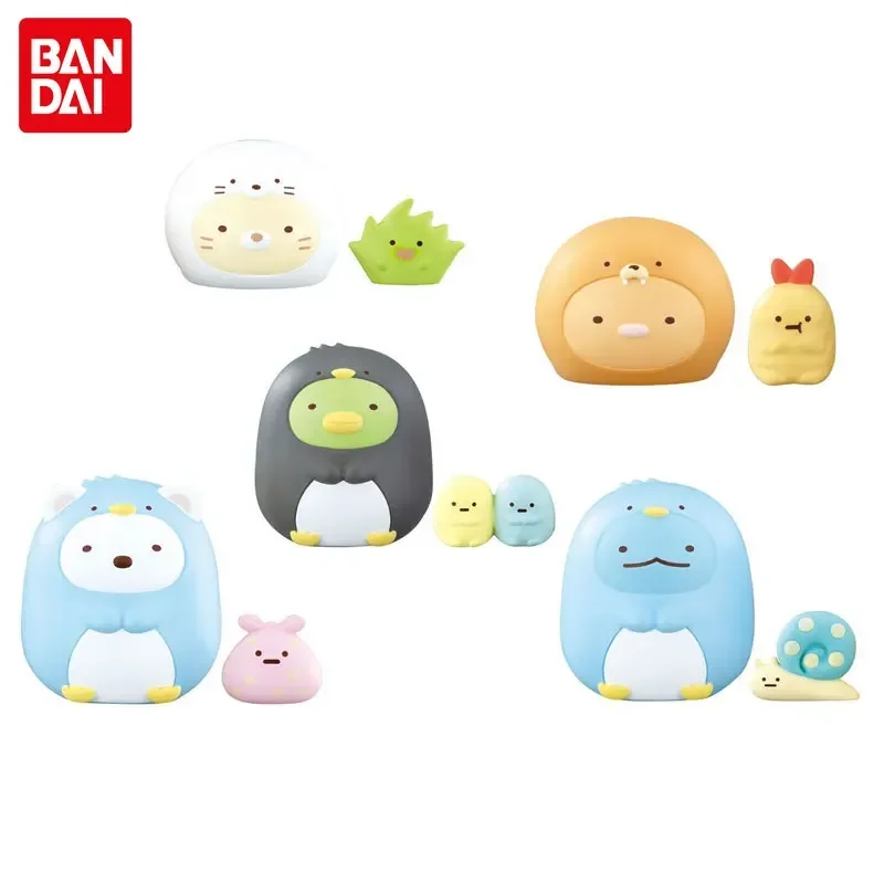 

Bandai Gashapon Shell Less Design Eiga Sumikko Gurashi 4 Ornaments Brand New Genuine in Shelf