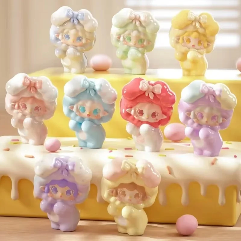 

Подлинная в наличии Yooki Sugar Series, милая зернистая слепая коробка, мини-игрушка, кавайные куклы, загадочная коробка, детский орнамент, подарок на день рождения для девочек