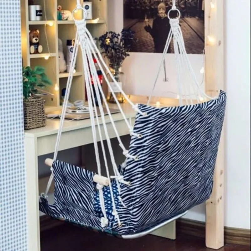 Hanging chair bedroom girl hammock living room swing hanging seat in rural yard single hanging basket multi-functional dormitory