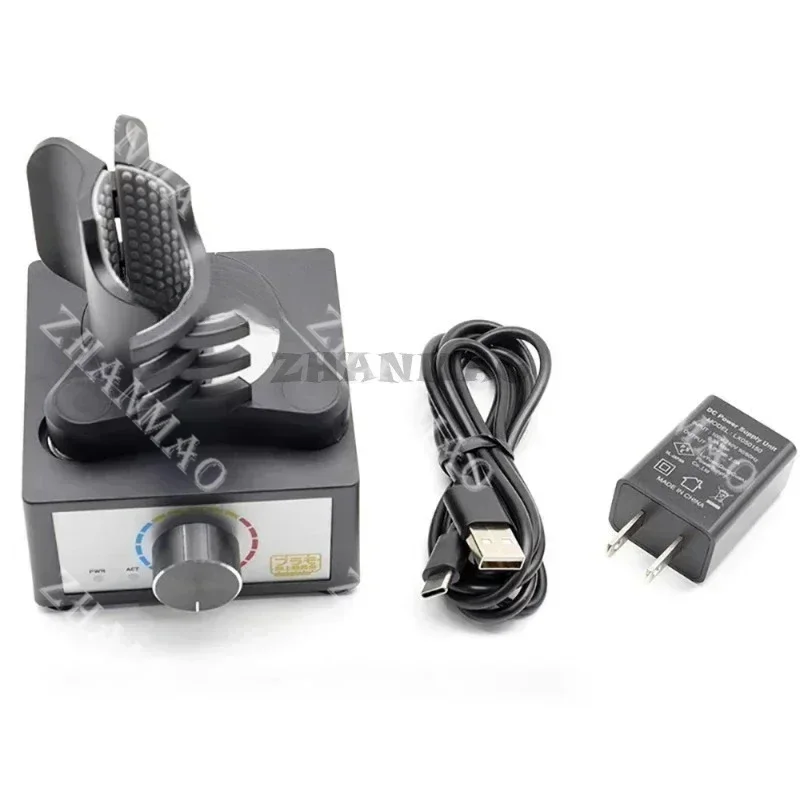 100-240V wervelstroommixer, elektrische verfmixer met instelbare snelheid, mini desktopmixer, doe-het-zelf hobbymodel maken gereedschap PMKJ020