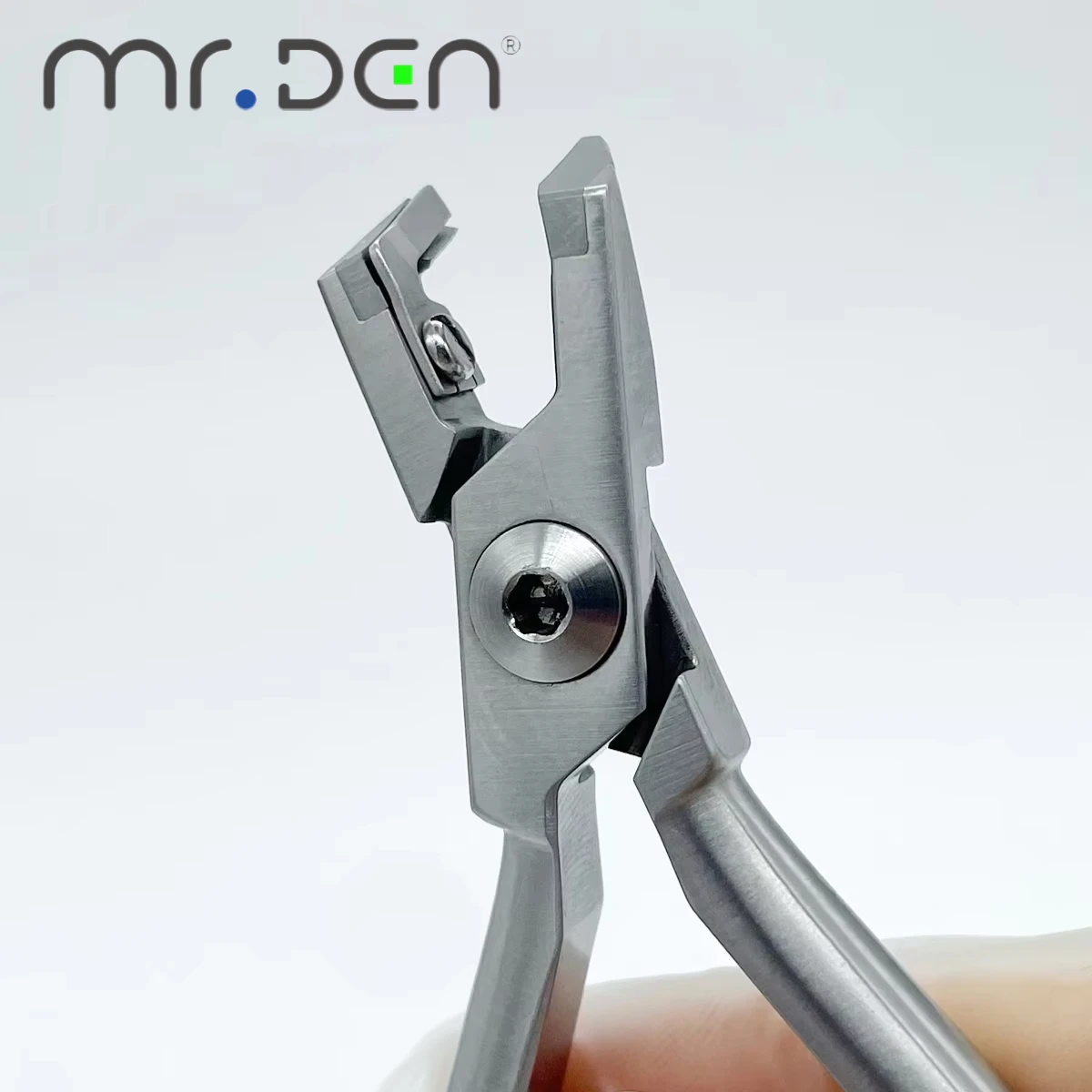 MR DEN كماشة تقويم الأسنان عالية الجودة شقة البعيدة نهاية القاطع أدوات قطع الأوعية الدموية لأسلاك قوس تقويم الأسنان