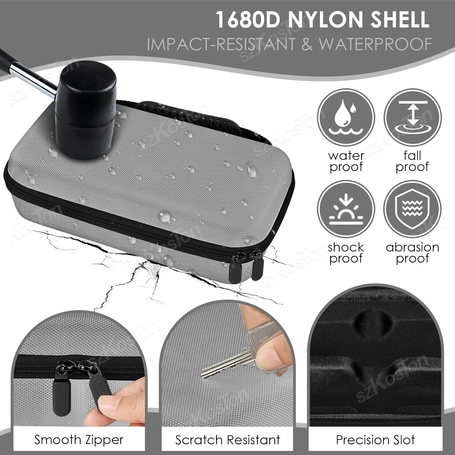 Wireless Microphone Case for JBL PartyBox Wireless Two Microphone System Singing Karaoke Dual Mic Handheld Travel Storage Bag