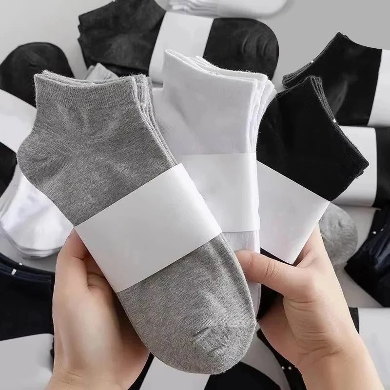 

Унисекс повседневные однотонные носки-лодочки, тонкие дышащие удобные носки с защитой от запаха, впитывающие пот, низкие носки до щиколотки для мужчин и женщин, 1-100 пар