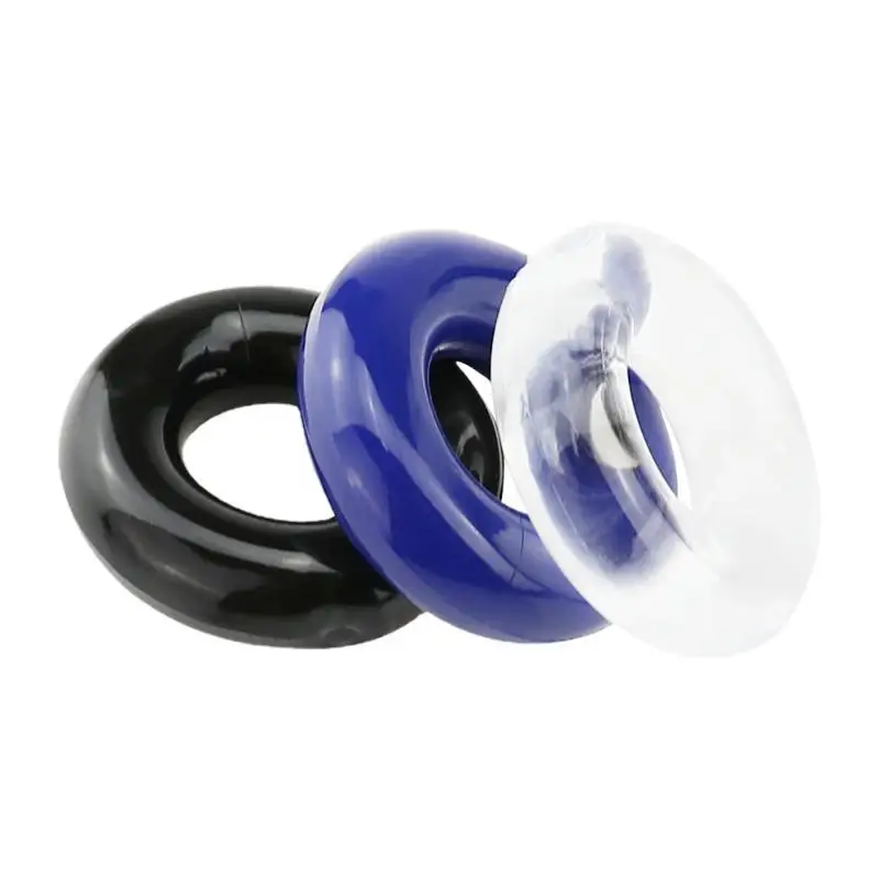 Hoyytu 3Pcs Different Sizes Cock Rings for Men Stretchable Delay Ejaculation Penis Rings Male Adult Intimate Toys