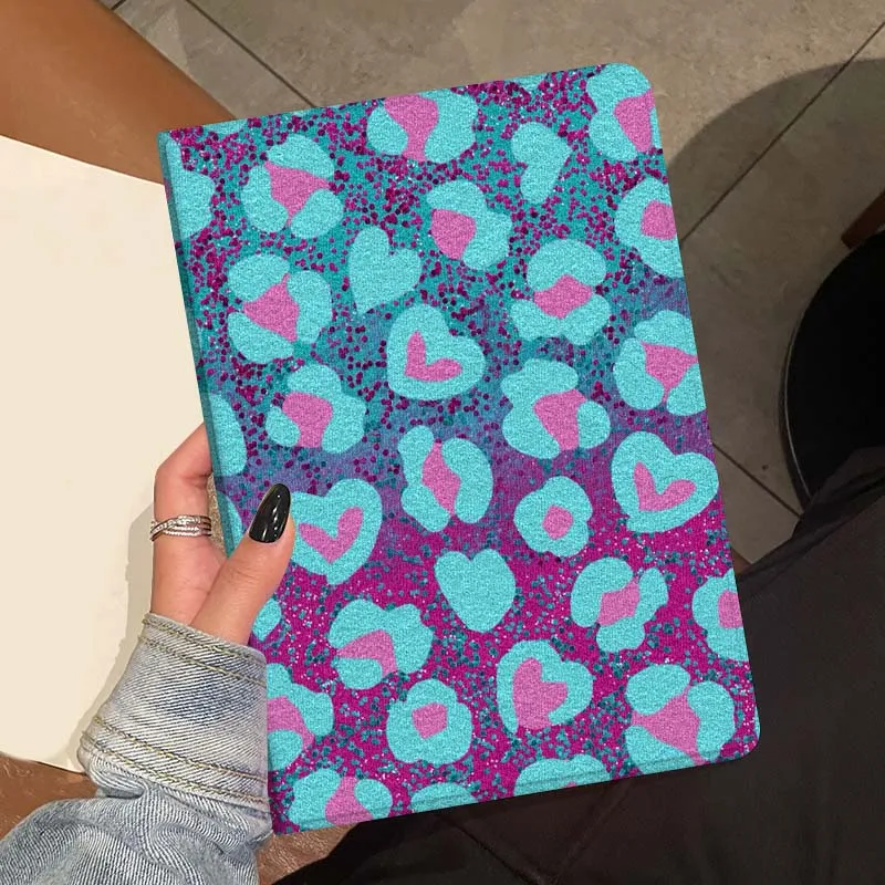 Colorful Art Leopard Print For Xiaomi Redmi Mi Pad 2 4 5 6 6s 7 8 11 12.5 12.4 11.2 8.7 SE Pro Plus Max Cover Tablet Case