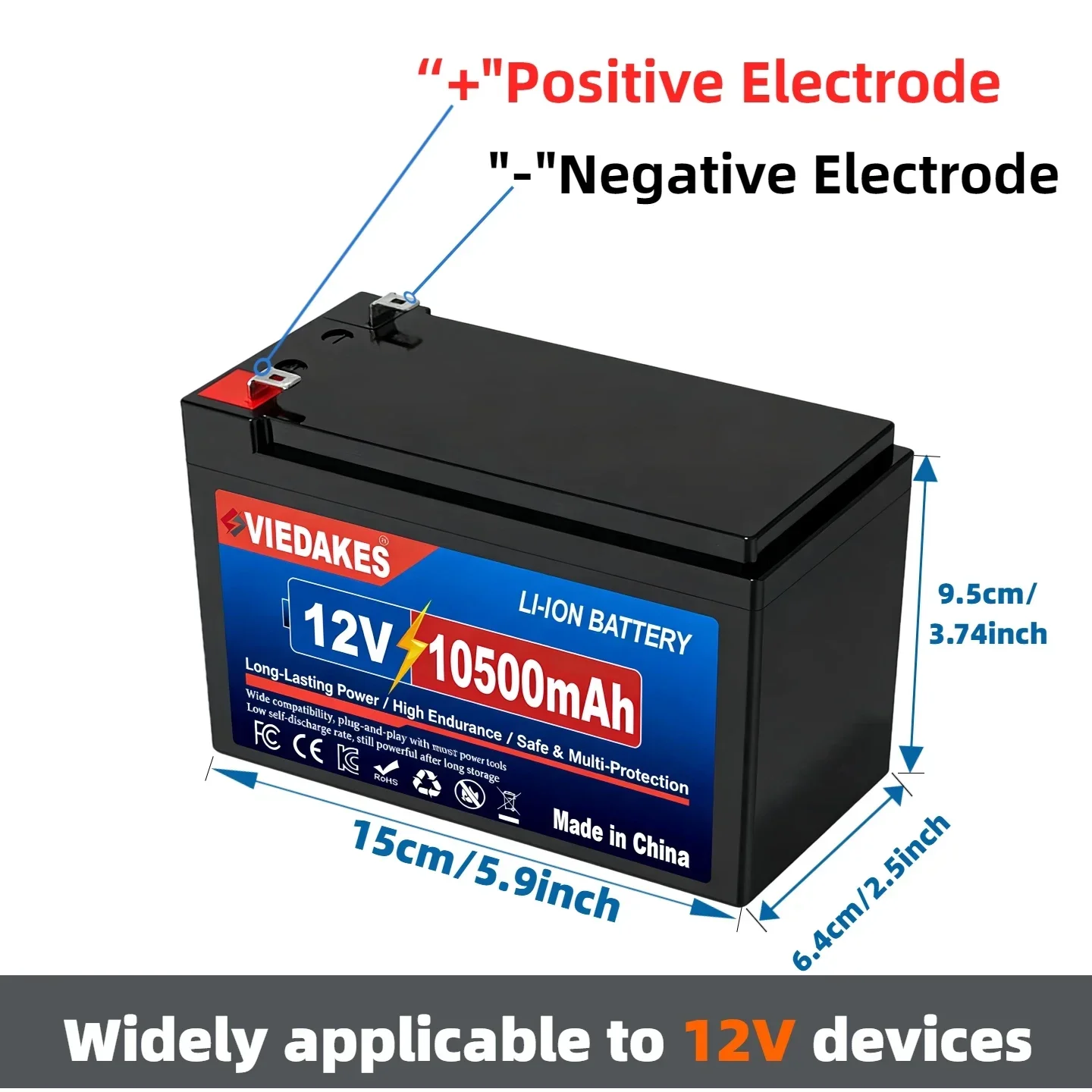 ความหนาแน่นสูง 💎   แบตเตอรี่ลิเธียม 3S7P 12V 10500mAh 18650 – พลังงานน้ำหนักเบาพิเศษสำหรับสกู๊ตเตอร์ไฟฟ้า, แคมป์ปิ้ง RV และการจัดเก็บพลังงานแสงอาทิตย์ ✈️