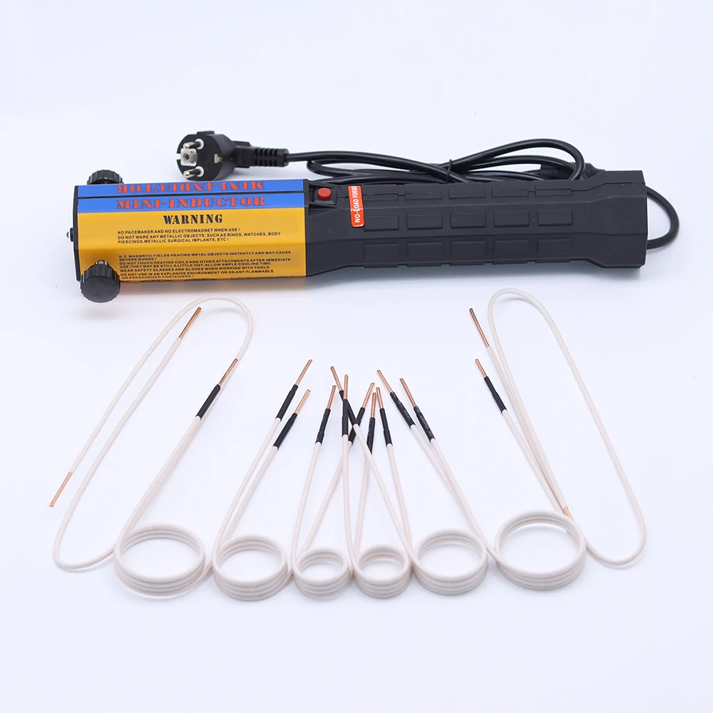 Imagem -03 - Kit Aquecedor de Indução Magnética 110v 220v Automotivo 1000w Máquina de Aquecimento por Indução de Calor sem Chama 10 Bobinas Ferramenta de Reparo do Carro 1000w