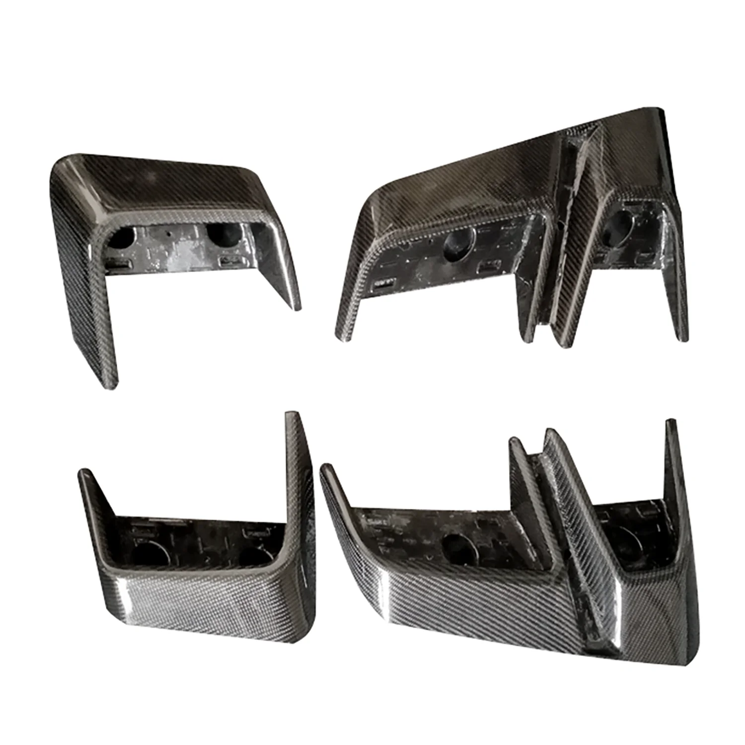 جديد 8 قطعة طقم الجسم من ألياف الكربون B نمط لمرسيدس w463a w464 G63 قطع غيار محرك السيارة #2