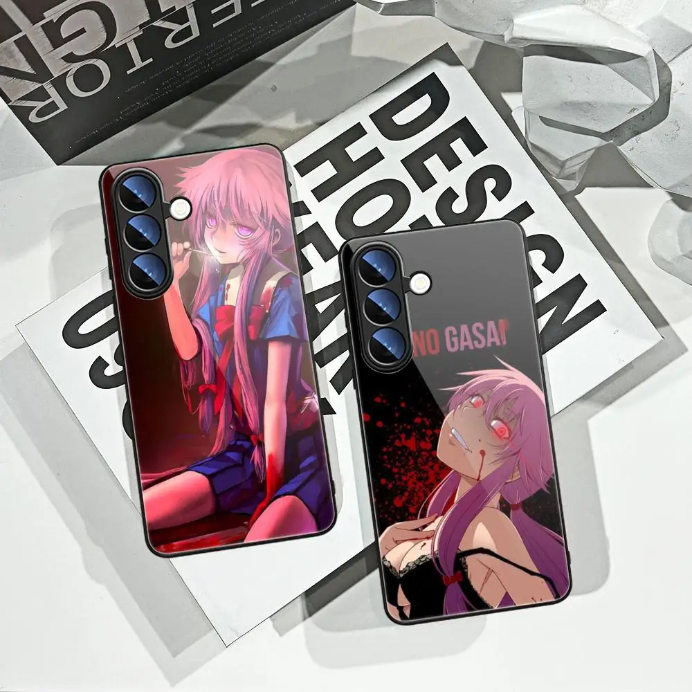 

HD Anime Future Diaries Phone Case For Samsung Galaxy S26 Edge S25 S24 S23 S22 Ultra S21 S20 FE 5G S10 Tempered glass phone case