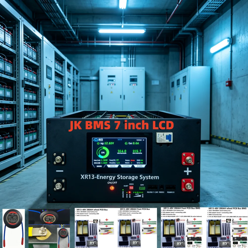 Renewable Energy House - XR13 16S 51.2V 7 inch LCD