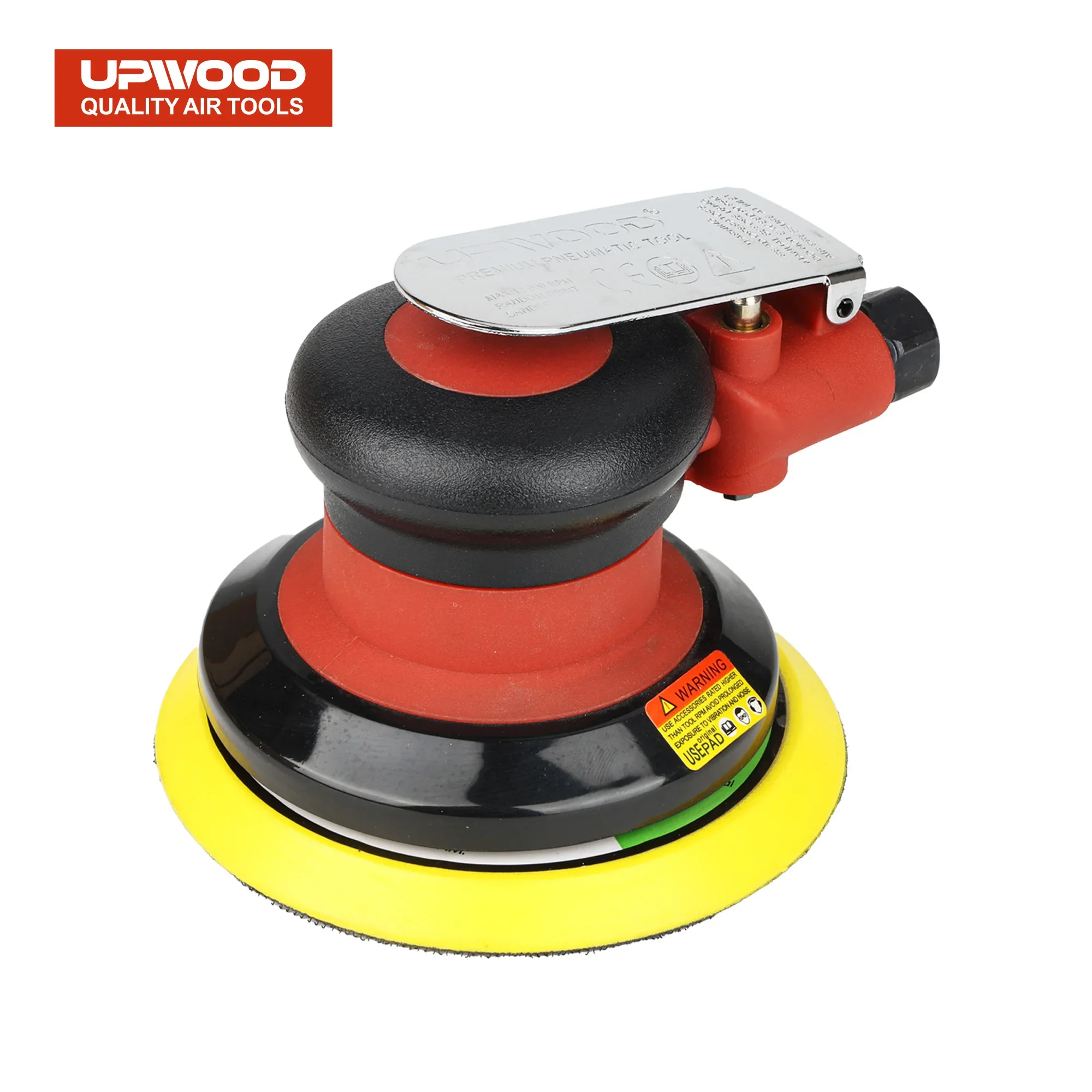 UPWOOD UW-2185 Hot Sales 5 '' Inch Pneumatic Random Orbital Disc Sander 125 mm Polishing Sandpaper Machine for Car